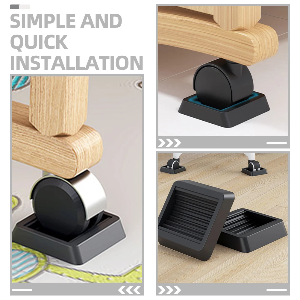 5 Pcs Roller Sliding Chair Floor Cushion Furniture Wheel Slot Pad Stopper Caster Stoppers Antislip Pads Stroller Office
5 Pcs Roller Sliding Chair Floor Cushion Furniture Wheel Slot Pad Stopper Caster Stoppers Antislip Pads Stroller Office