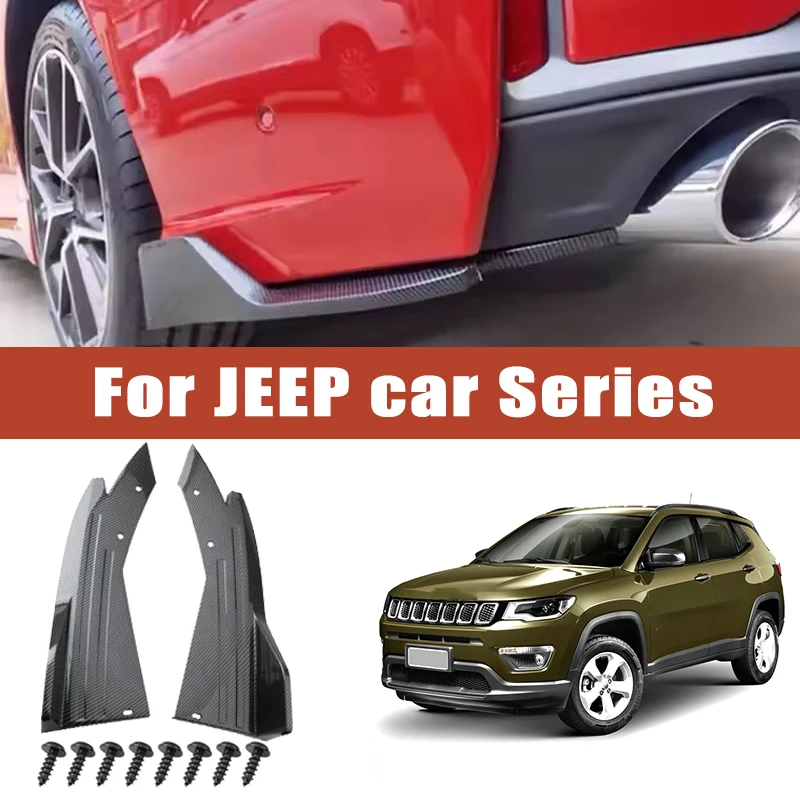 Car Bumper Spoiler Rear Lip Angle Splitter Diffuser Winglet Anti-crash Modified Car Body For JEEP Wrangler GrandCherokee Compass
Car Bumper Spoiler Rear Lip Angle Splitter Diffuser Winglet Anti-crash Modified Car Body For JEEP Wrangler GrandCherokee Compass
