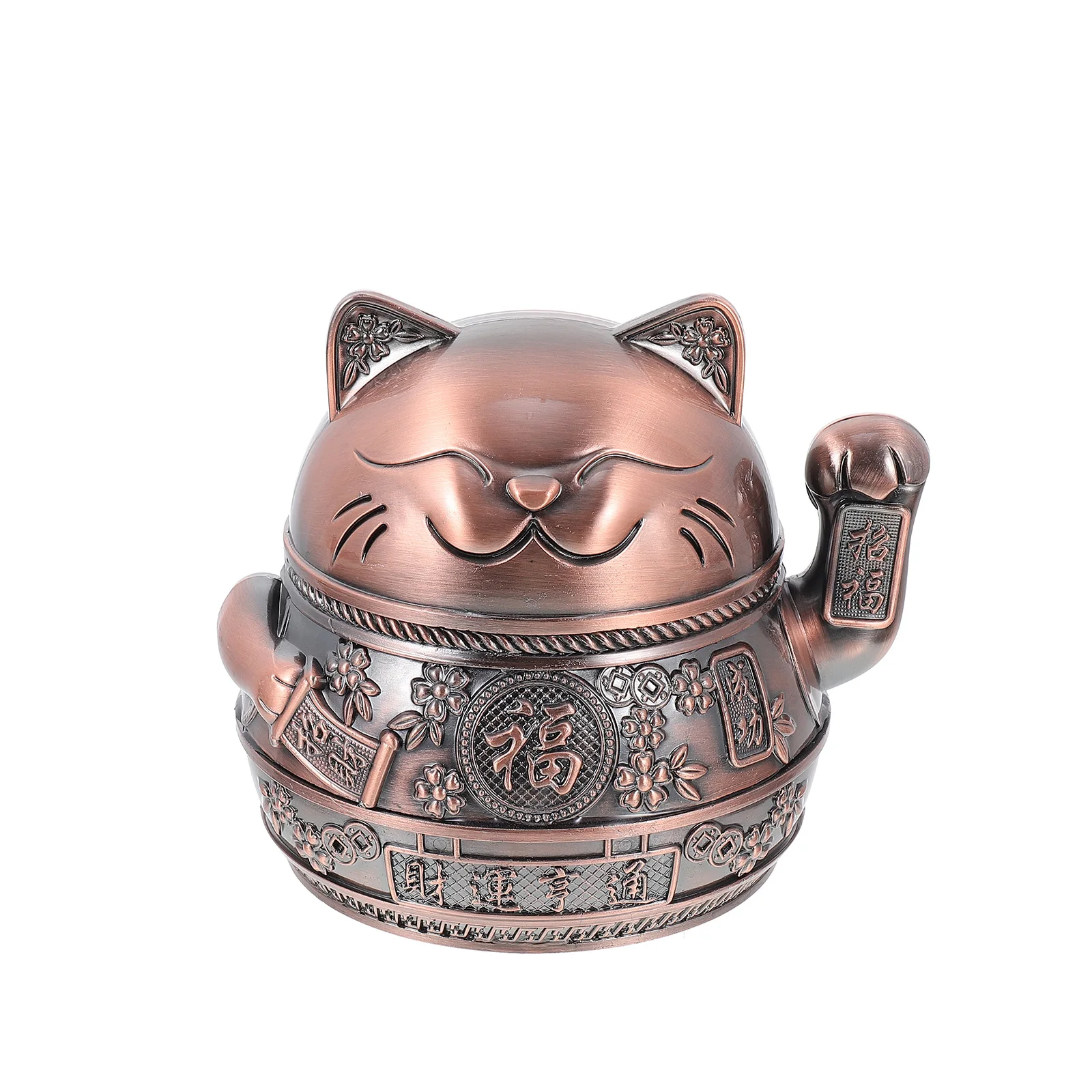 Zinc Alloy Ashtray Portable Cat Design Holder Smokeless Indoor Decorative Easy Clean Stable Base Fine Workmanship
Zinc Alloy Ashtray Portable Cat Design Holder Smokeless Indoor Decorative Easy Clean Stable Base Fine Workmanship