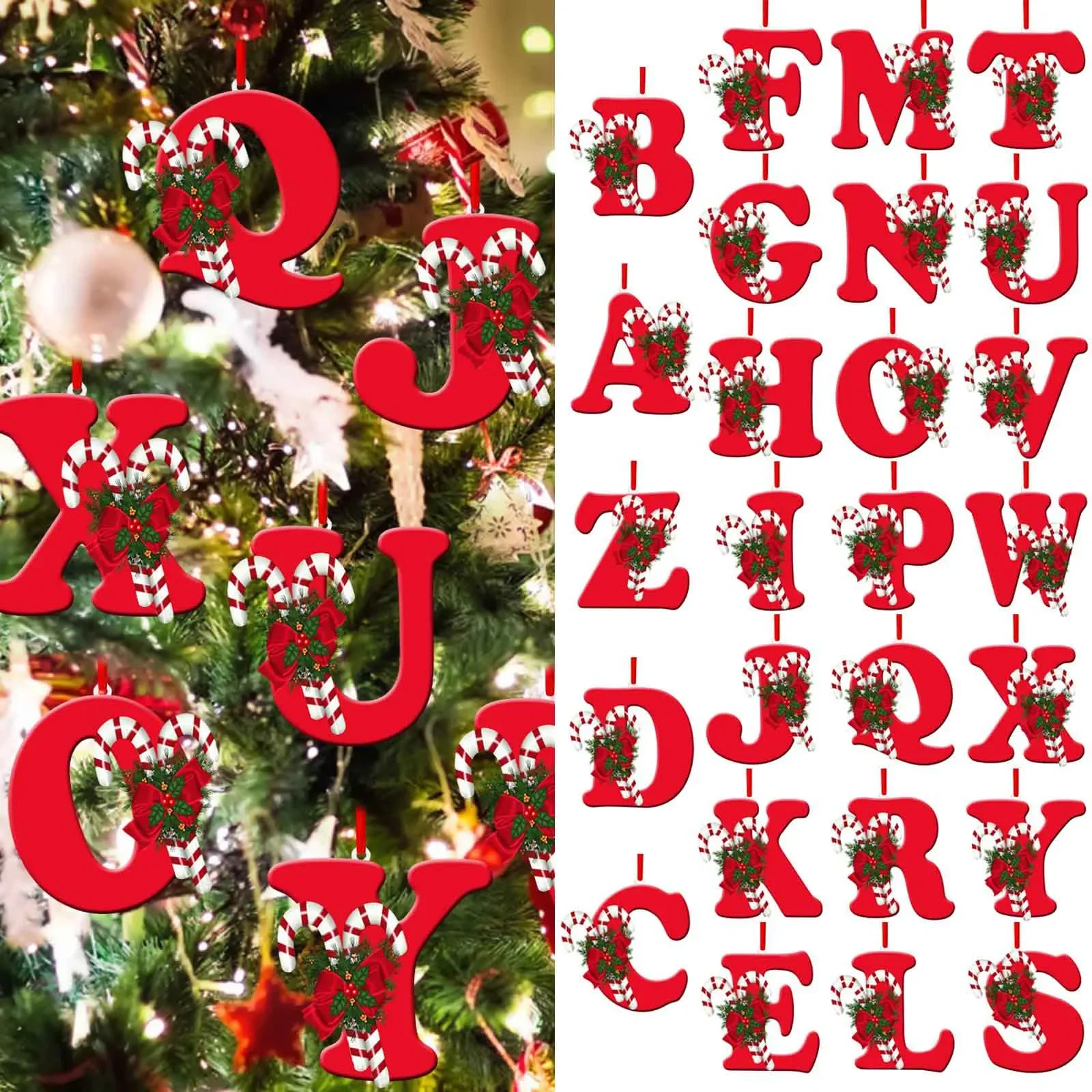 A-Z Cartoon Christmas Pendants Acrylic 26 Letters Pendant Hanging Christmas Tree Ornament MerryChristmas Decor Día De Navidad
A-Z Cartoon Christmas Pendants Acrylic 26 Letters Pendant Hanging Christmas Tree Ornament MerryChristmas Decor Día De Navidad