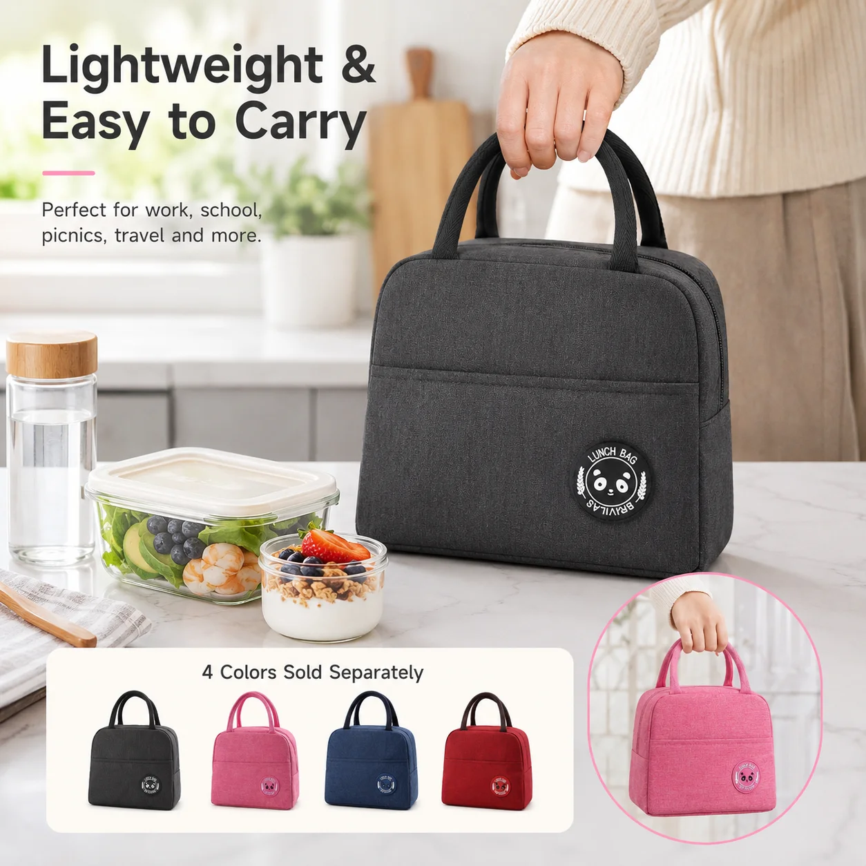 Insulated Lunch Bag Insulation Bento Pack Aluminum Foil Rice Bag Meal Pack Ice Pack Student Bento Lunch Handbag Insulation
Insulated Lunch Bag Insulation Bento Pack Aluminum Foil Rice Bag Meal Pack Ice Pack Student Bento Lunch Handbag Insulation