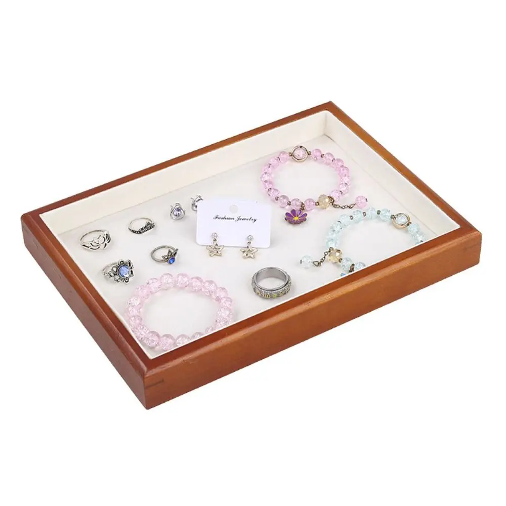 Multi-Grids Wood Rings Tray Velvet Ear Studs Case Earrings Display Tray Exquisite Jewelry Display Ring Earring Holder Home
Multi-Grids Wood Rings Tray Velvet Ear Studs Case Earrings Display Tray Exquisite Jewelry Display Ring Earring Holder Home