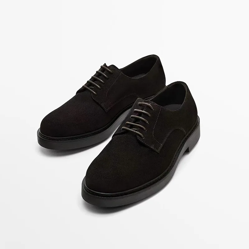 Withered Minimalist Men's Shoes Business Leather Lace Up Leather Shoes Casual Height Increasing Thick Soled Derby Shoes Wedding
Withered Minimalist Men's Shoes Business Leather Lace Up Leather Shoes Casual Height Increasing Thick Soled Derby Shoes Wedding