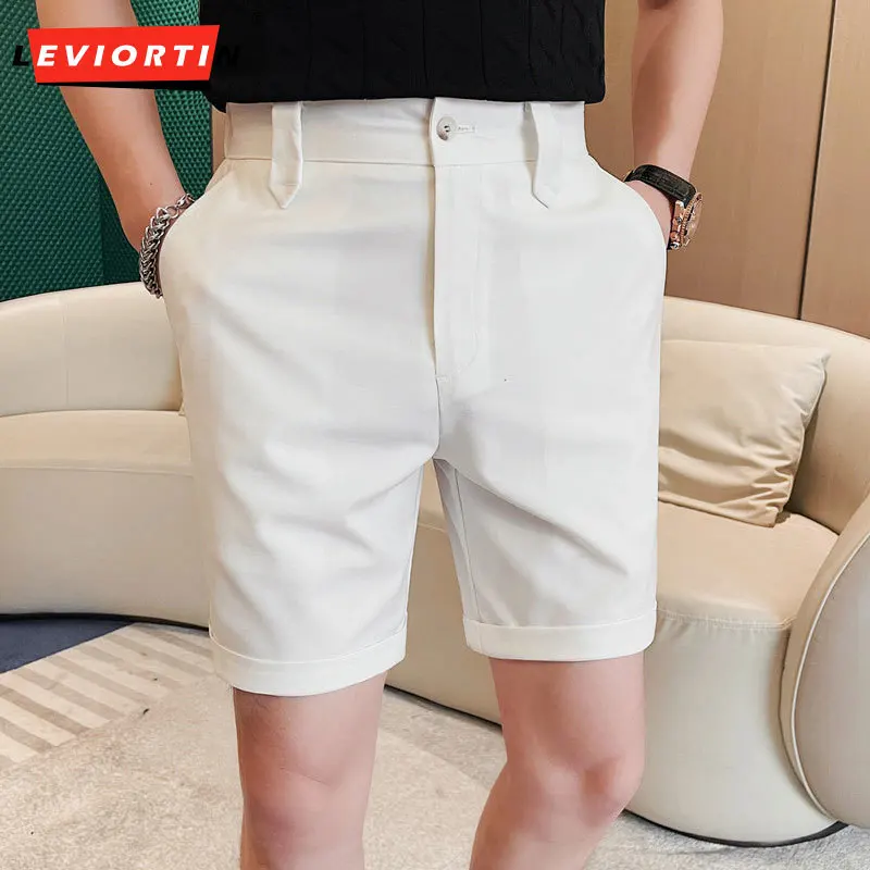 Men Fashion High Quality Business Casual Shorts Male Slim Fit Solid Color Fashion White Casual Shorts 36-29
Men Fashion High Quality Business Casual Shorts Male Slim Fit Solid Color Fashion White Casual Shorts 36-29