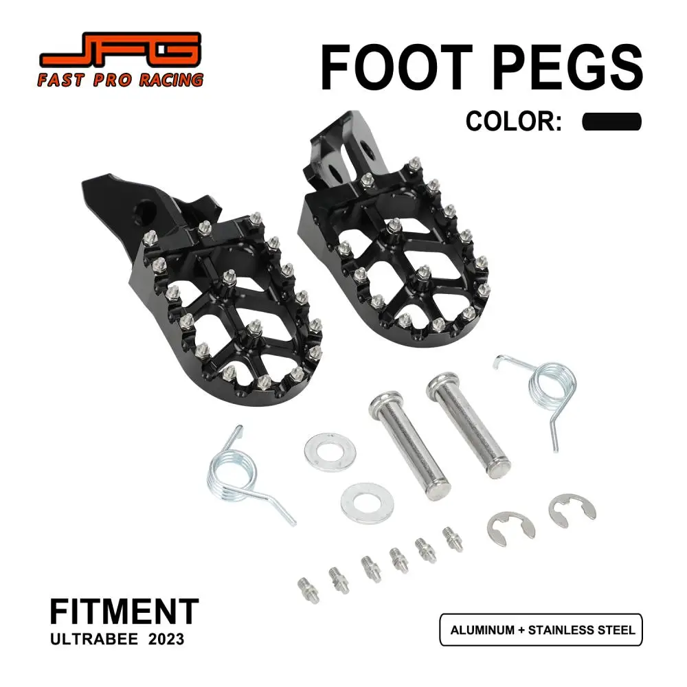 Motorcycle Accessories Foot Pegs Footrest Footpeg Pedal For Sur-Ron UltraBee Off-Road Electric Vehicle Dirt Bike Aluminum
Motorcycle Accessories Foot Pegs Footrest Footpeg Pedal For Sur-Ron UltraBee Off-Road Electric Vehicle Dirt Bike Aluminum