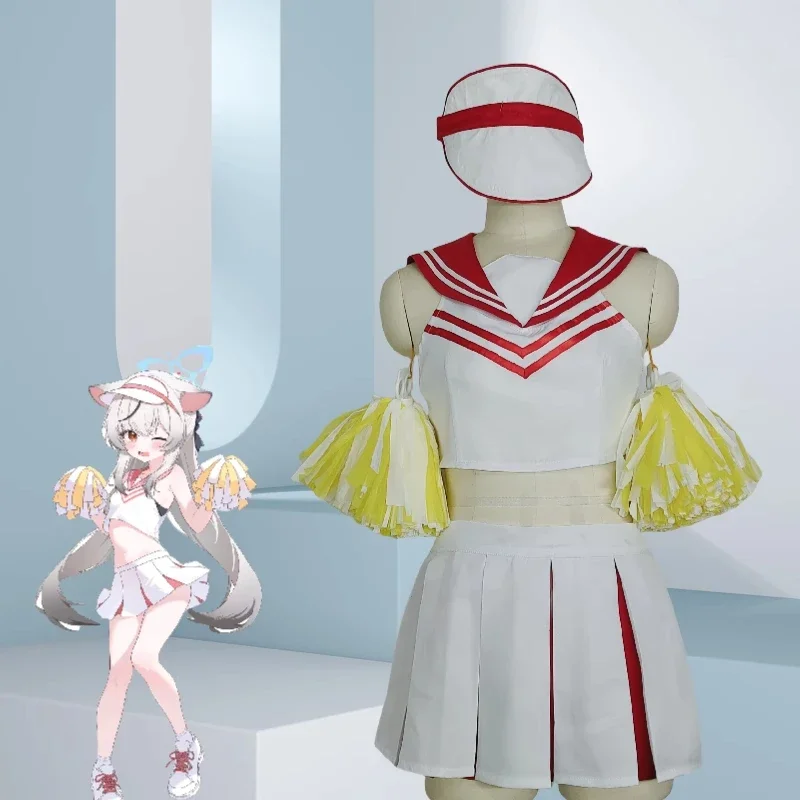 COFUN Blue Archive Iochi Mari/Misono Mika/Sunohara Kokona/Takanashi Hoshino Косплей Костюм Игра Аниме Униформа Хэллоуин Ткань
COFUN Blue Archive Iochi Mari/Misono Mika/Sunohara Kokona/Takanashi Hoshino Косплей Костюм Игра Аниме Униформа Хэллоуин Ткань