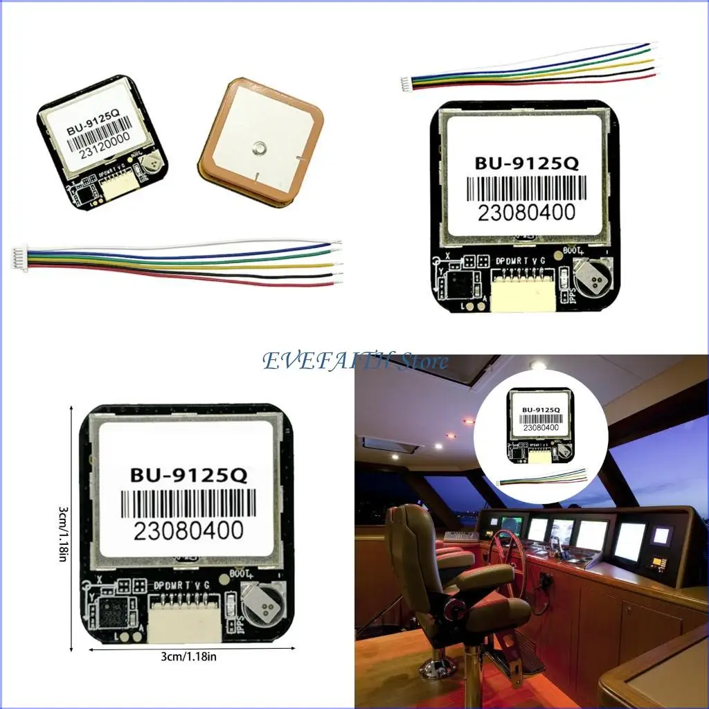 124B Metal Housing Navigation Module 25Hz Update Rate For Boats Underwater
124B Metal Housing Navigation Module 25Hz Update Rate For Boats Underwater
