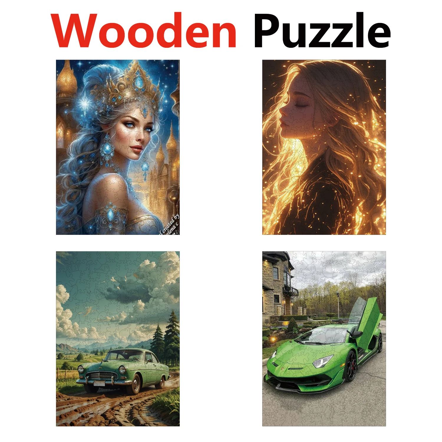 Beautiful car Puzzles High Quality Jigsaw Puzzle Wooden Puzzle Best Christmas Gift
Beautiful car Puzzles High Quality Jigsaw Puzzle Wooden Puzzle Best Christmas Gift
