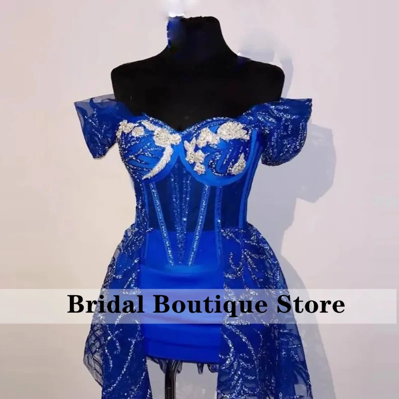 Sky Blue Lace Cocktail Women's Dress Mini Short Women Aso Ebi Prom Dress Black Girls Birthday Party Gowns Customized
Sky Blue Lace Cocktail Women's Dress Mini Short Women Aso Ebi Prom Dress Black Girls Birthday Party Gowns Customized
