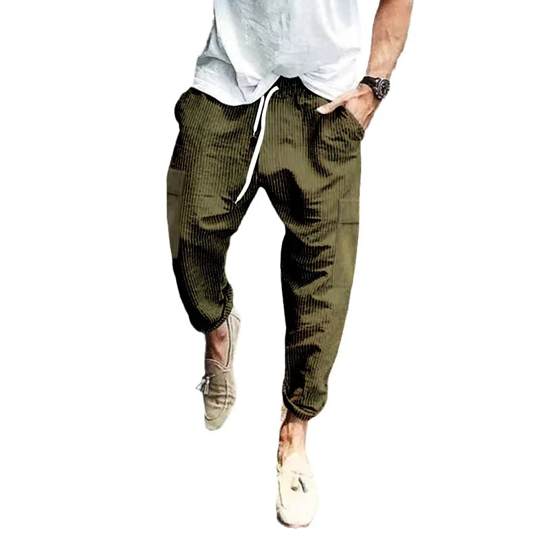 Men's Corduroy Pants, Men's Loose and Casual American Drawstring, Youth Autumn and Winter Men's Casual Pants
Men's Corduroy Pants, Men's Loose and Casual American Drawstring, Youth Autumn and Winter Men's Casual Pants