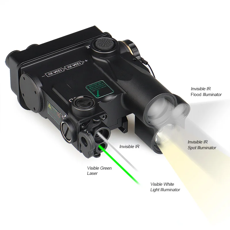 Tactical DBAL-A4 LASER Dbal A4 Dual Beam Aiming Laser With Visible/Infrared Laser/infrared spot/Flood Illuminator/tactical light
Tactical DBAL-A4 LASER Dbal A4 Dual Beam Aiming Laser With Visible/Infrared Laser/infrared spot/Flood Illuminator/tactical light