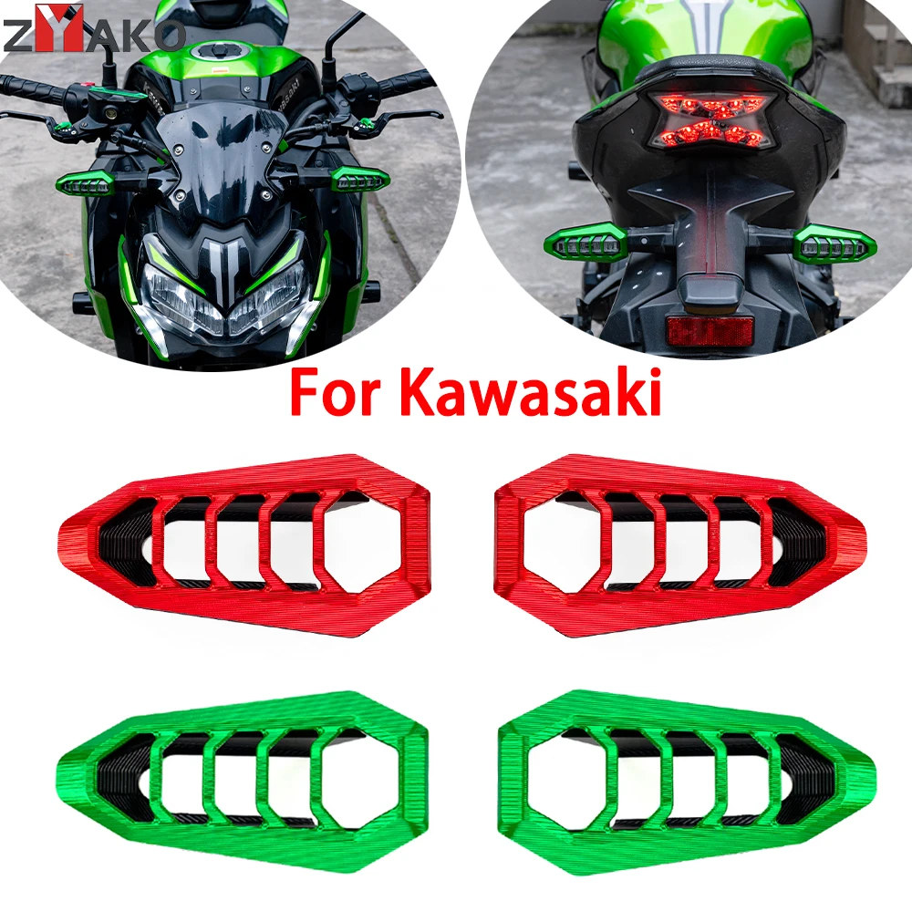 Мотоциклетный передний и задний указатель поворота, защита индикатора для KAWASAKI Z900 Z650 Ninja 650 ZX6R ZX10R ZX4RR versys 650
Мотоциклетный передний и задний указатель поворота, защита индикатора для KAWASAKI Z900 Z650 Ninja 650 ZX6R ZX10R ZX4RR versys 650
