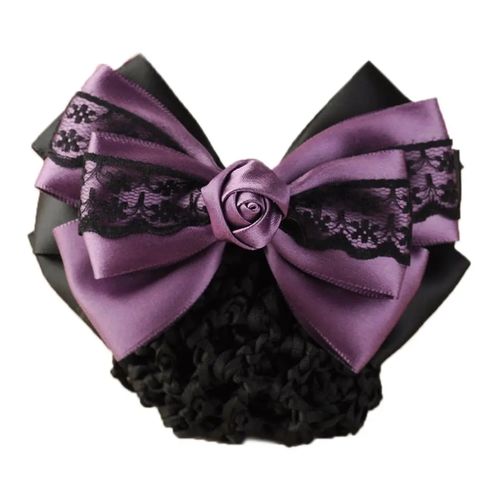 Flight Attendant Ladies Professional Rose Headwear Bownot Snood Bow Hair Net Hair Clip Hairgrips
Flight Attendant Ladies Professional Rose Headwear Bownot Snood Bow Hair Net Hair Clip Hairgrips