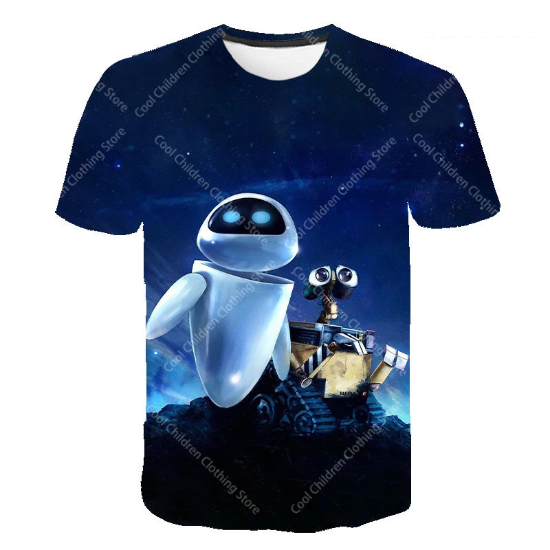 Новые модные футболки Disney Wall-E с 3D принтом, футболка с коротким рукавом для мальчиков и девочек, одежда для родителей и детей, летний модный топ для отдыха
Новые модные футболки Disney Wall-E с 3D принтом, футболка с коротким рукавом для мальчиков и девочек, одежда для родителей и детей, летний модный топ для отдыха