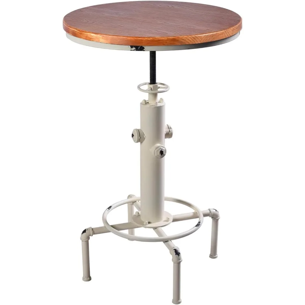 Round Bar Table Vintage Small Bistro Table 32-38inch Height Adjustable Fire Hydrant Design Dinner Table in Home Kitch
Round Bar Table Vintage Small Bistro Table 32-38inch Height Adjustable Fire Hydrant Design Dinner Table in Home Kitch