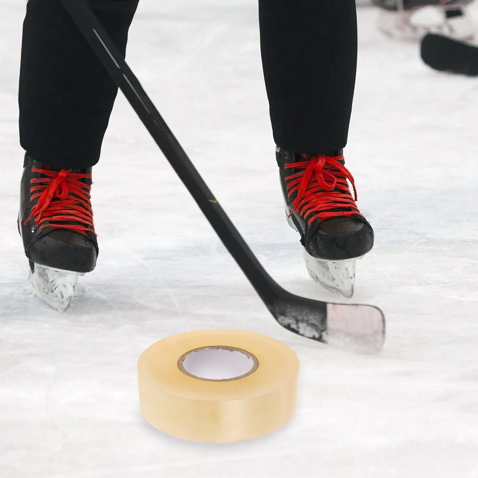 1 Roll Transparent Hockey Tape PVC High Strength Non-Slip Protective Wear-Resistant Tape for Ice Hockey Stick Long-Lasting Use
1 Roll Transparent Hockey Tape PVC High Strength Non-Slip Protective Wear-Resistant Tape for Ice Hockey Stick Long-Lasting Use