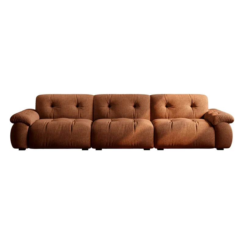 Sofa Living Room Chenier Fabric Sofa Super Deep Sitting Wide Straight Row Movable Backrest Sofa
Sofa Living Room Chenier Fabric Sofa Super Deep Sitting Wide Straight Row Movable Backrest Sofa