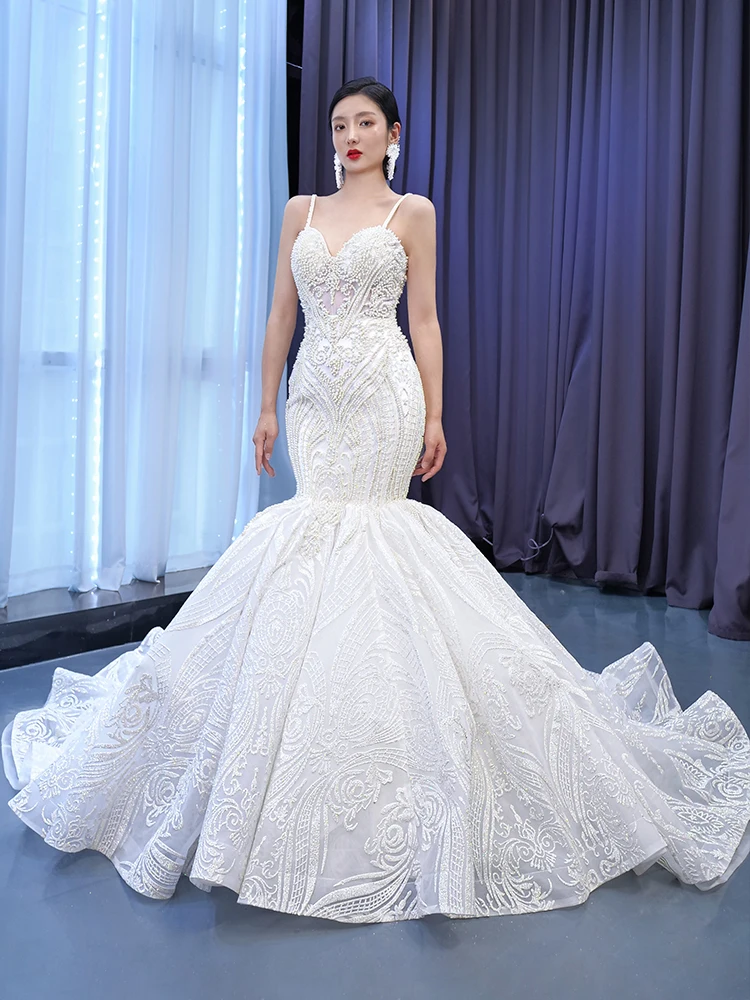 kisswhite Rsm67515 customized Strapless Lace Mermaid Sexy Pealrs White Africa Wedding Gown
kisswhite Rsm67515 customized Strapless Lace Mermaid Sexy Pealrs White Africa Wedding Gown