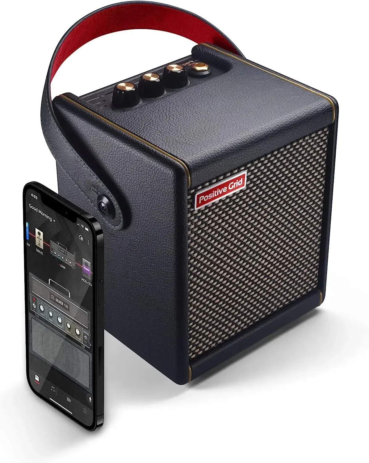 Positive Grid Spark Mini Guitar Amplifier,Electric,Bass and Acoustic Guitar Amp (Spark Mini)
Positive Grid Spark Mini Guitar Amplifier,Electric,Bass and Acoustic Guitar Amp (Spark Mini)