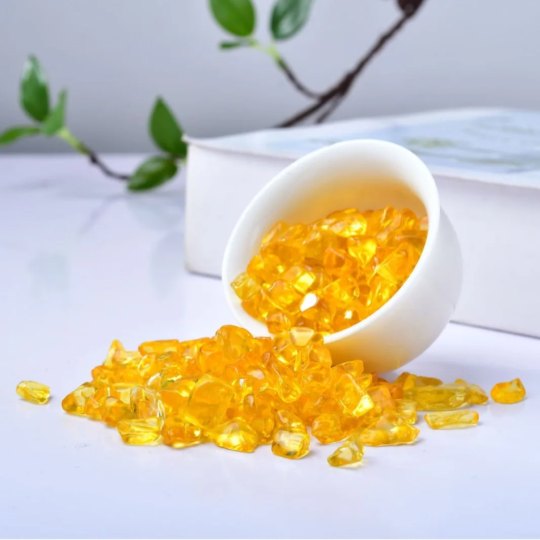 100G Add Yellow Crystal Crushed Stone, Yellow Crystal Crushed Stone, Small Particle Demagnetizing Stone
100G Add Yellow Crystal Crushed Stone, Yellow Crystal Crushed Stone, Small Particle Demagnetizing Stone