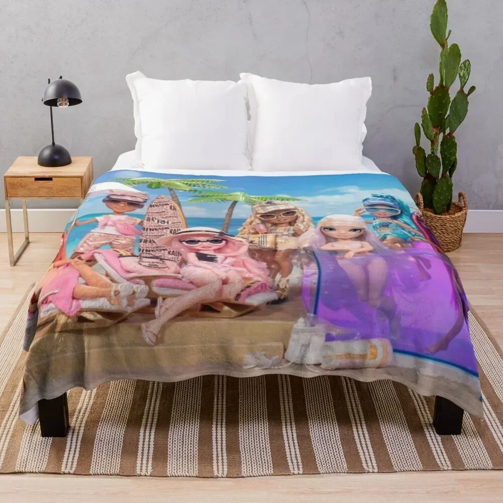 Rainbow High Pacific Coast line Throw Blanket Furry Shaggy Blankets For Baby Blankets
Rainbow High Pacific Coast line Throw Blanket Furry Shaggy Blankets For Baby Blankets