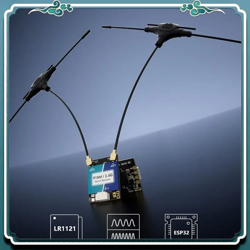 Easy To Use 1Pc ELRS 915M/2.4G Gemx Gemini Dual Frequency Receiver FPV Crossover Aircraft
Easy To Use 1Pc ELRS 915M/2.4G Gemx Gemini Dual Frequency Receiver FPV Crossover Aircraft