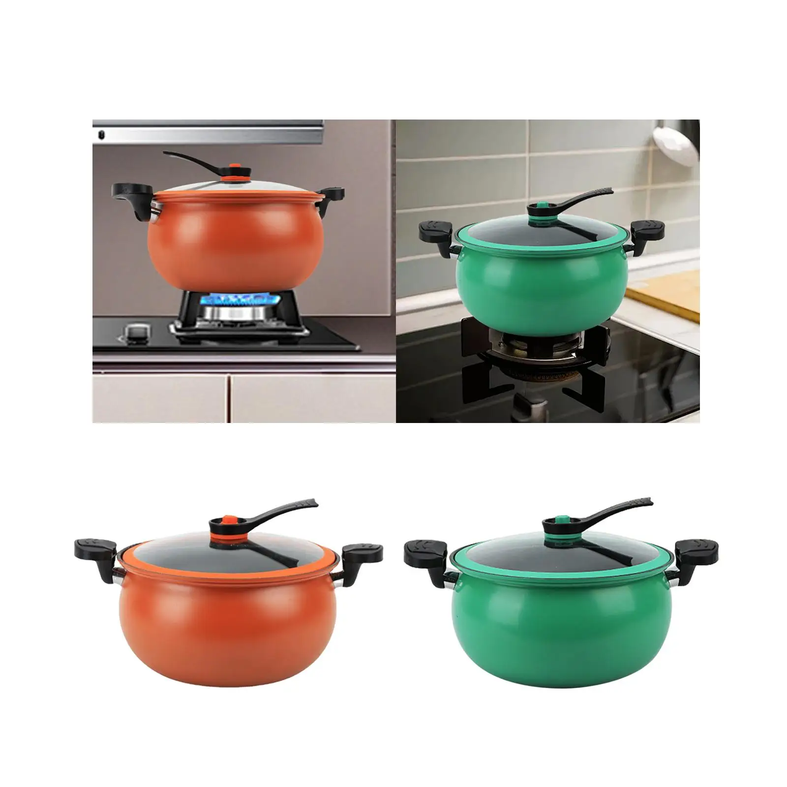 Micro Pressure Cooker Cookware Simmer Pot Multipurpose Household Kitchenware
Micro Pressure Cooker Cookware Simmer Pot Multipurpose Household Kitchenware