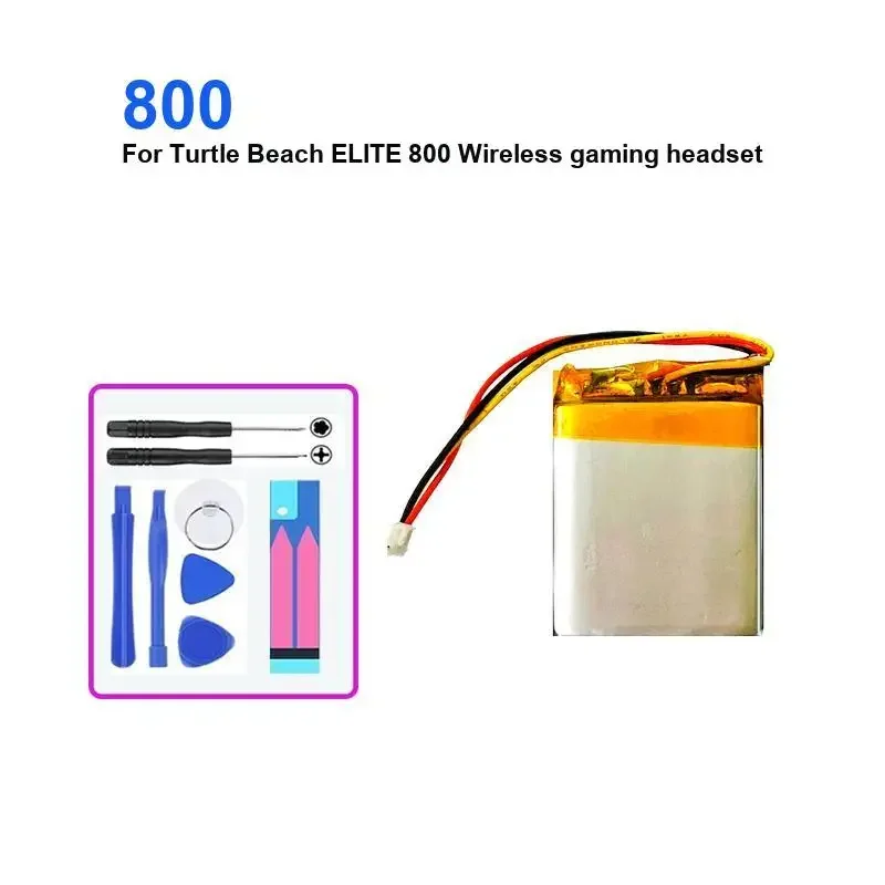 Аккумулятор для гарнитуры 1000 мАч для Turtle Beach ELITE 800 Беспроводная игровая гарнитура 800 долговечная и сменная батарея
Аккумулятор для гарнитуры 1000 мАч для Turtle Beach ELITE 800 Беспроводная игровая гарнитура 800 долговечная и сменная батарея