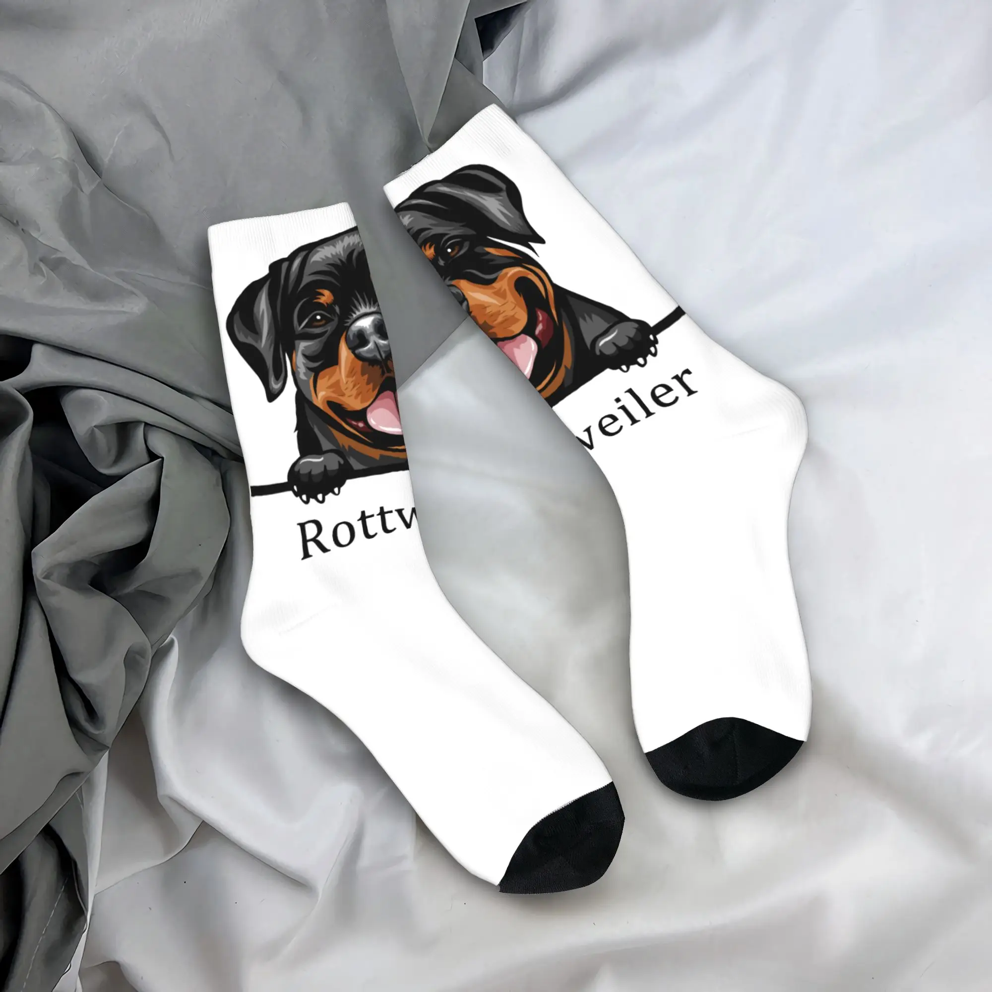 Custom Rottweiler Dog Men Women Crew Socks Unisex Kawaii 3D Printed Pet Animal Dress Socks
Custom Rottweiler Dog Men Women Crew Socks Unisex Kawaii 3D Printed Pet Animal Dress Socks