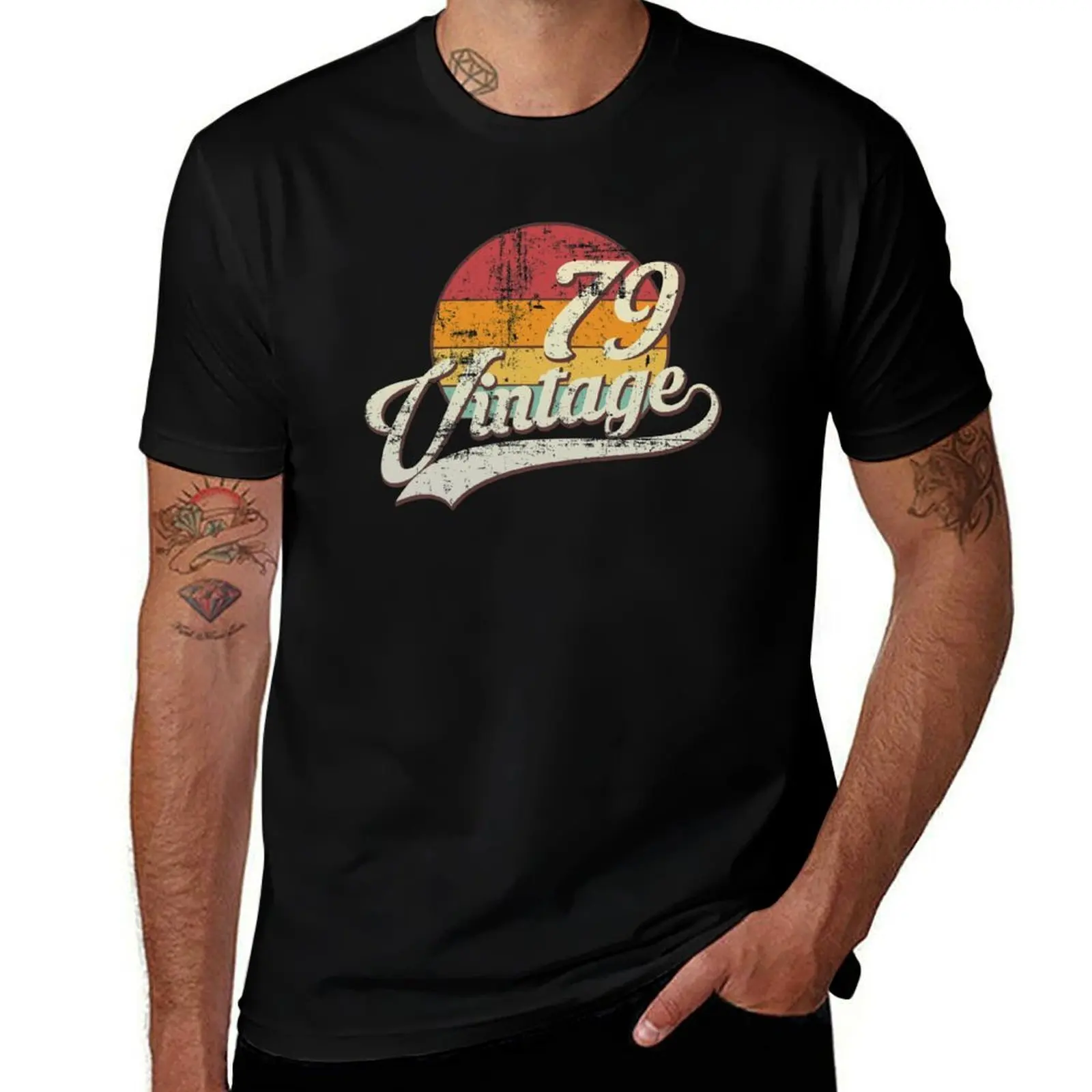 Birthday Vintage 1979 Retro Distressed Gift Shirt T-Shirt t shirts for man cotton funny t shirts cotton T-Shirt
Birthday Vintage 1979 Retro Distressed Gift Shirt T-Shirt t shirts for man cotton funny t shirts cotton T-Shirt