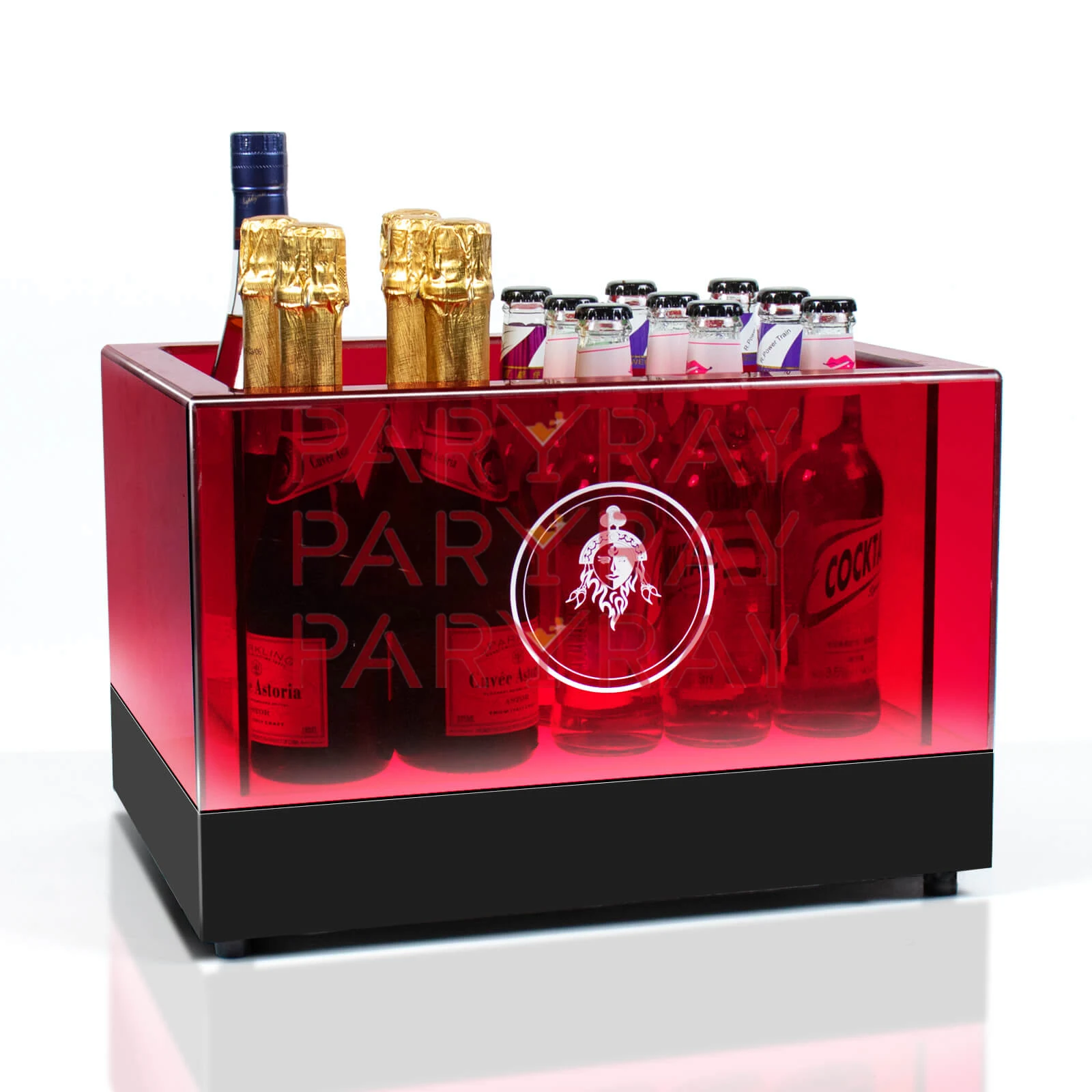Custom Modern LED Red Acrylic Ice Bucket - Fading Light Champagne Cooler For Nightclubs, Bars And Parties | Compact And Stylish
Custom Modern LED Red Acrylic Ice Bucket - Fading Light Champagne Cooler For Nightclubs, Bars And Parties | Compact And Stylish