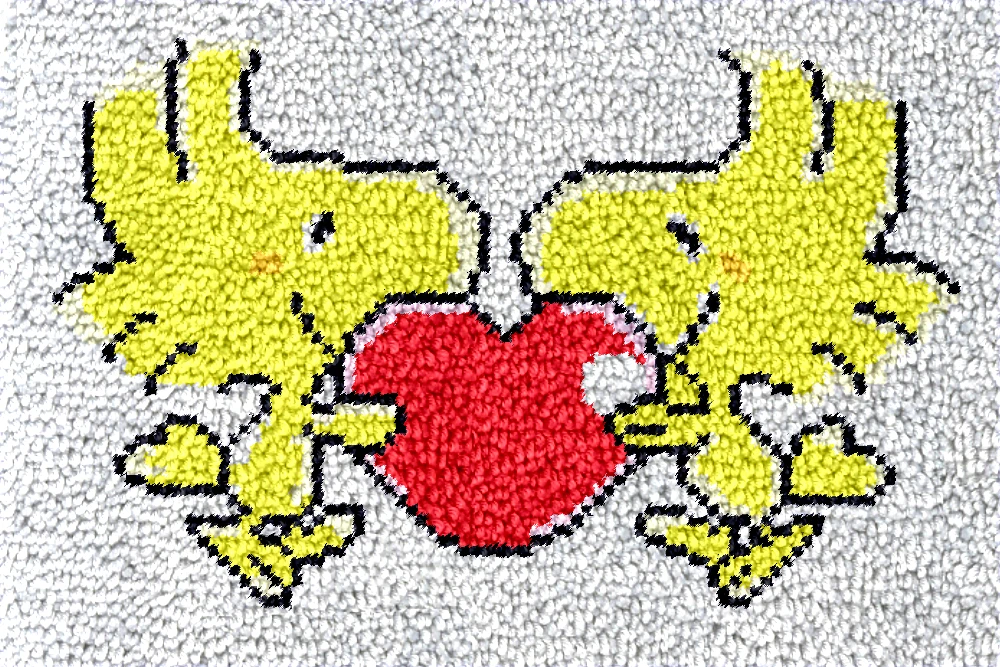 Наборы ковриков с крючком и защелкой с принтом, детская сумка для хобби, сумка «сделай сам», гобелен с изображением мультфильма «Любовь», ремесла, набор для изготовления ковров для взрослых, набор для вышивания
Наборы ковриков с крючком и защелкой с принтом, детская сумка для хобби, сумка «сделай сам», гобелен с изображением мультфильма «Любовь», ремесла, набор для изготовления ковров для взрослых, набор для вышивания