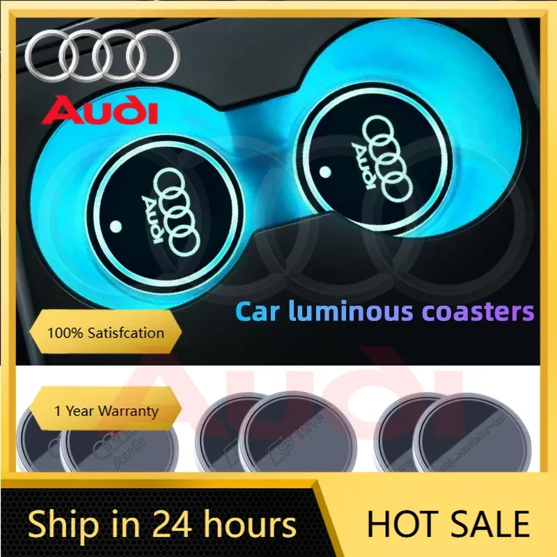 2025 Hot 2pcs LED Car Luminous Coaster Cup Holder Anti-slip Mat For Audi Sline Quattro A3 8P 8L 8V A4 B8 B6 B7 B9 A6 C6 C7 S5 A7
2025 Hot 2pcs LED Car Luminous Coaster Cup Holder Anti-slip Mat For Audi Sline Quattro A3 8P 8L 8V A4 B8 B6 B7 B9 A6 C6 C7 S5 A7