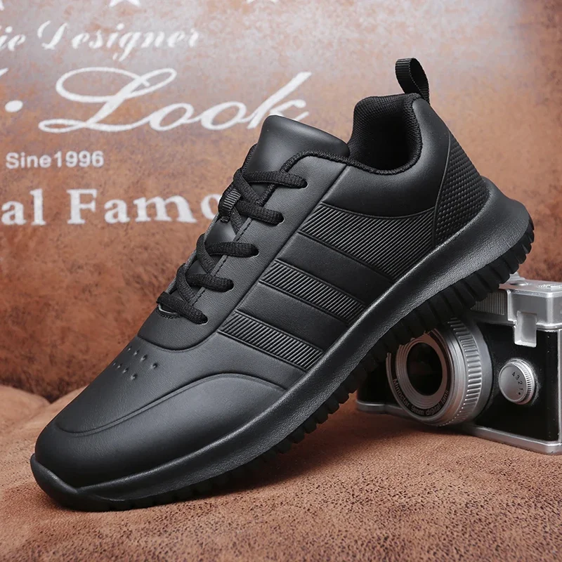 Pop Couple Causal Chef Shoes Four Season New Lightweight Soft Sole Comfort Oil Proof Men And Women's Chef Business Work Leather
Pop Couple Causal Chef Shoes Four Season New Lightweight Soft Sole Comfort Oil Proof Men And Women's Chef Business Work Leather
