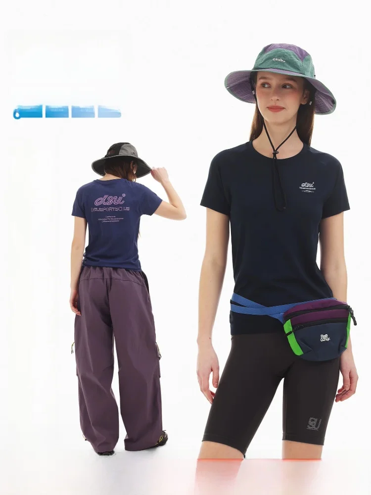 NILIT Nylon 66 Coolmax Sl ort Sve T-irt Qui Dry Running Sportswear Women's Slim Fit round Ne Moisture ng
NILIT Nylon 66 Coolmax Sl ort Sve T-irt Qui Dry Running Sportswear Women's Slim Fit round Ne Moisture ng