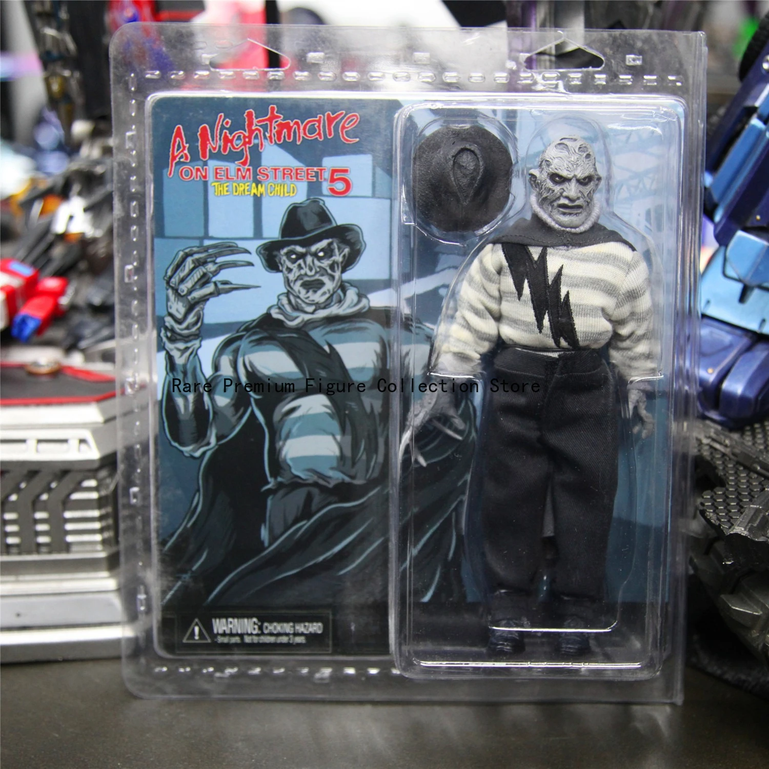 Original SDCC 2014 Freddy Krueger 8-inch Limited Edition Articulated Action Figure Toy | Model | Collectible
Original SDCC 2014 Freddy Krueger 8-inch Limited Edition Articulated Action Figure Toy | Model | Collectible