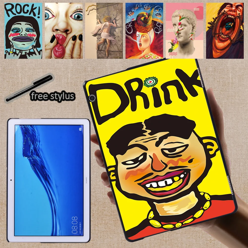 Tablet Back Case for Huawei MediaPad M5 Lite 8 /M5 Lite 10.1 /M5 10.8 /T5 10 10.1 /T3 8.0 /T3 10 9.6 Inch Funny Print Hard Shell
Tablet Back Case for Huawei MediaPad M5 Lite 8 /M5 Lite 10.1 /M5 10.8 /T5 10 10.1 /T3 8.0 /T3 10 9.6 Inch Funny Print Hard Shell