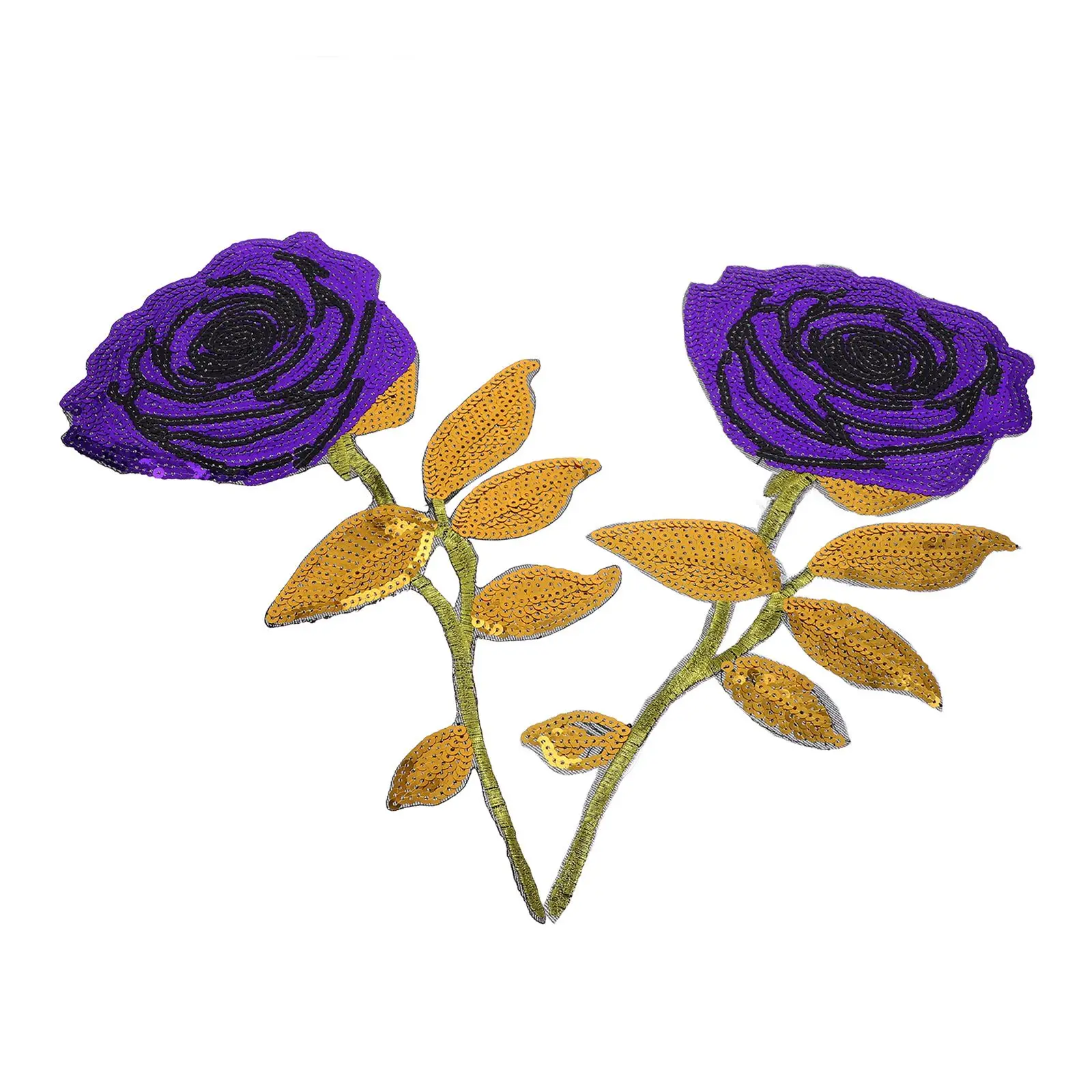 2Pcs Embroidered Cloth Patches Rose Corsage Pins Sequin Iron On Brooches Girls Reversible Patch Clothes Accessories Rhinestone
2Pcs Embroidered Cloth Patches Rose Corsage Pins Sequin Iron On Brooches Girls Reversible Patch Clothes Accessories Rhinestone