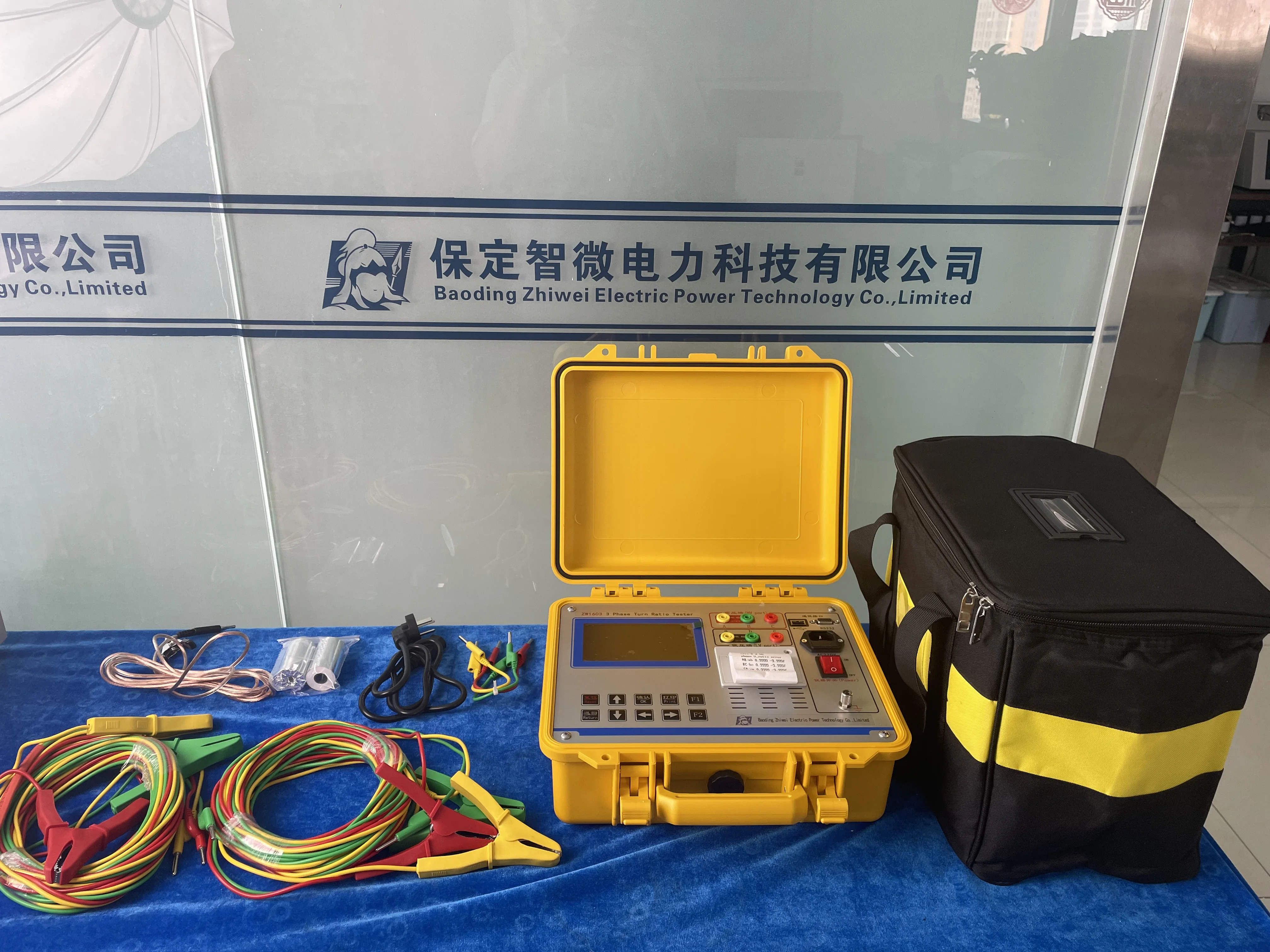 NEW ZWDL ZW1603 3 Phase Transformer Turn Ratio Tester with 1 Year Warranty
NEW ZWDL ZW1603 3 Phase Transformer Turn Ratio Tester with 1 Year Warranty