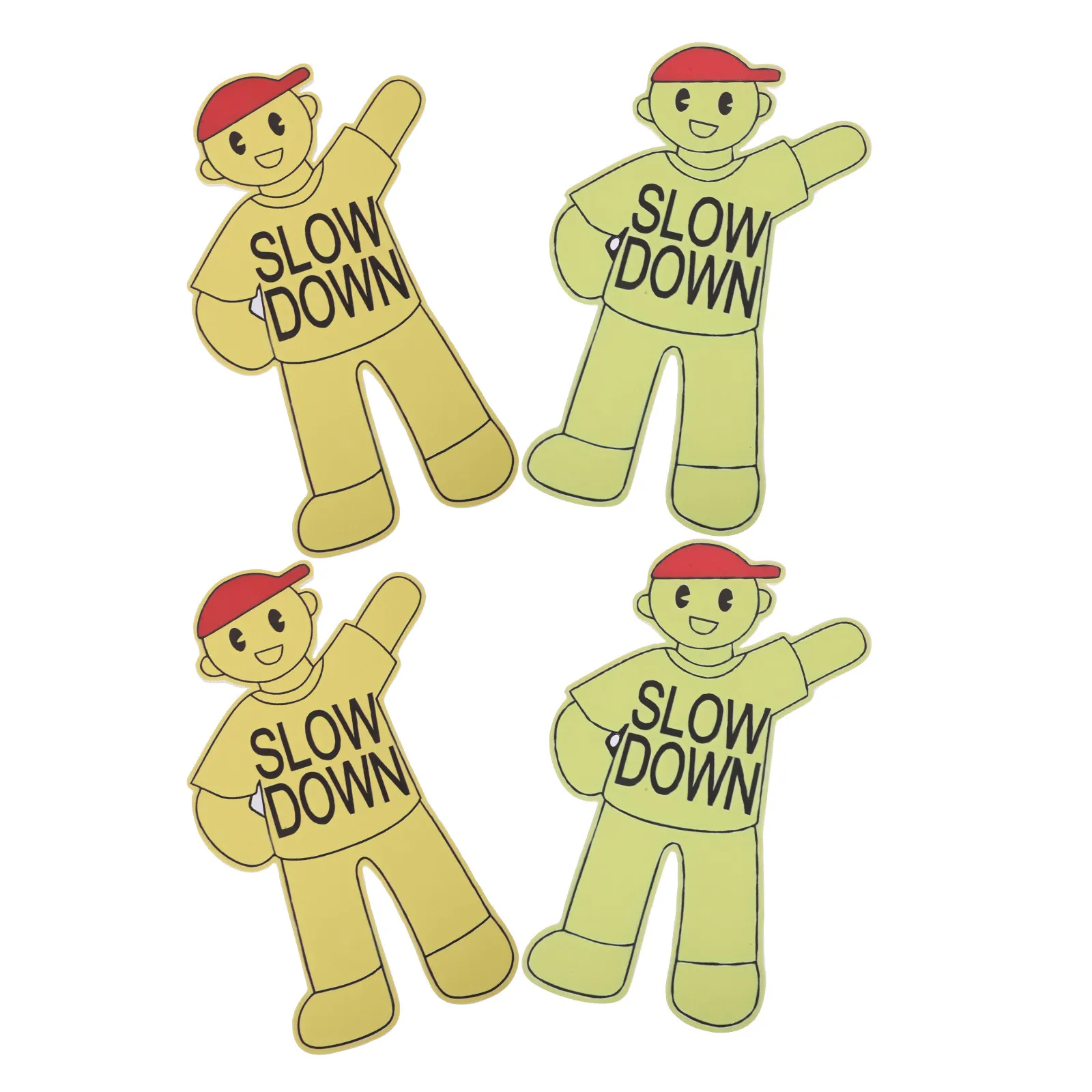 4Pcs Slow Down Sign Outdoor Traffic Signs for Playground Park Street Safety Warning Signs High Visibility
4Pcs Slow Down Sign Outdoor Traffic Signs for Playground Park Street Safety Warning Signs High Visibility