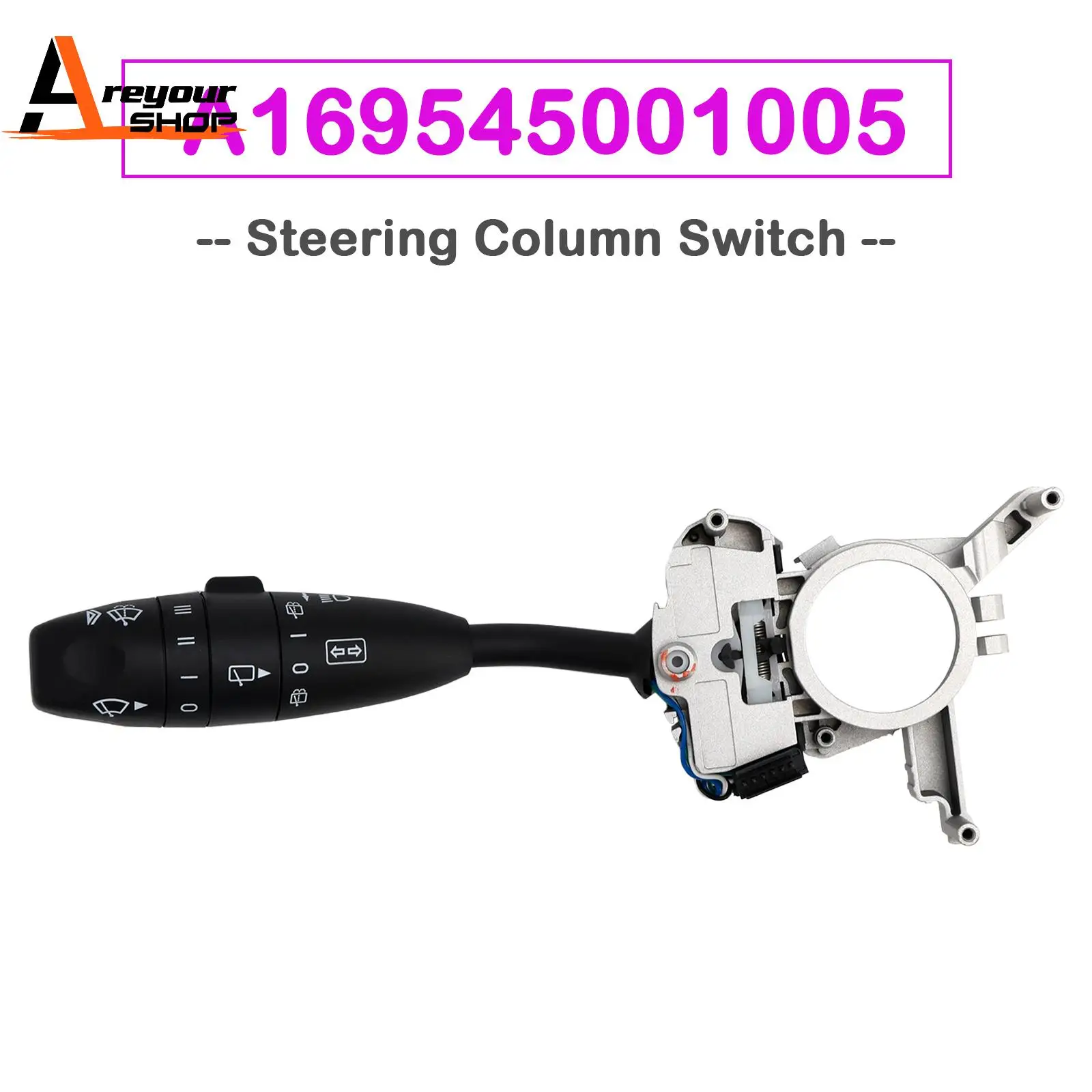 Steering Column Switch for Mercedes A-Class B-Class A169545001005 A1695450210
Steering Column Switch for Mercedes A-Class B-Class A169545001005 A1695450210