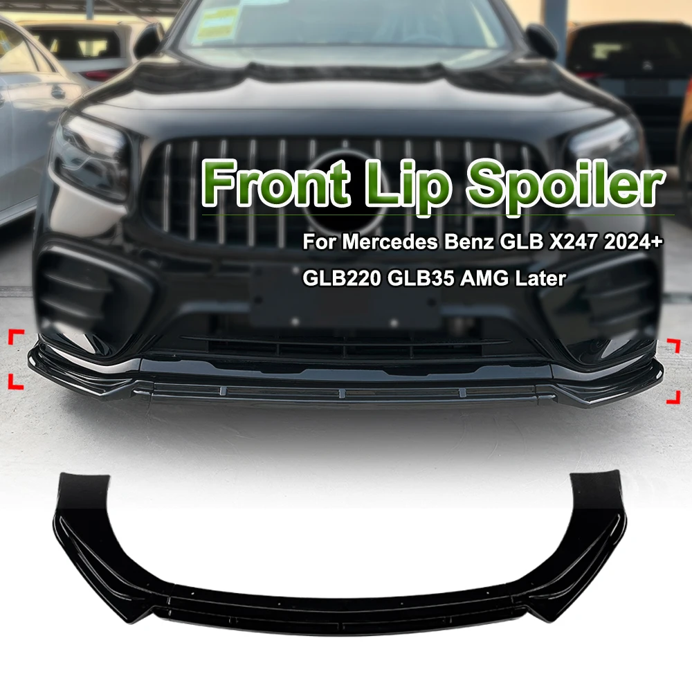 Car Front Lip Spoiler Shovel Modification External Decoration Protection For Mercedes Benz GLB X247 2024+ GLB220 GLB35 AMG Later
Car Front Lip Spoiler Shovel Modification External Decoration Protection For Mercedes Benz GLB X247 2024+ GLB220 GLB35 AMG Later