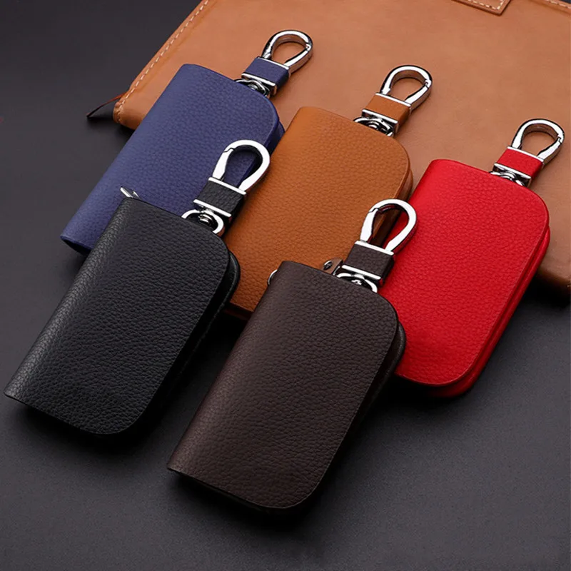 Premium Leather Universal Car Key Bag Case Genuine Leather Wallet Bag Suitable For All Kinds Of Car Key Car Keychain Accessories
Premium Leather Universal Car Key Bag Case Genuine Leather Wallet Bag Suitable For All Kinds Of Car Key Car Keychain Accessories