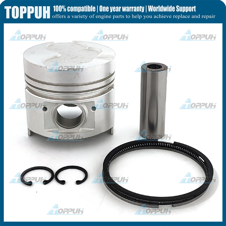Новый поршневой комплект TD23 STD с кольцами 12010-02N06, подходит для двигателя Nissan TD23, 89 мм
Новый поршневой комплект TD23 STD с кольцами 12010-02N06, подходит для двигателя Nissan TD23, 89 мм