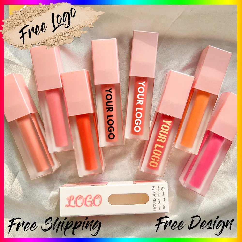 Liquid Blush 8 Color Natural Long-lasting Makeup Cream Blush Private Label No Logo
Liquid Blush 8 Color Natural Long-lasting Makeup Cream Blush Private Label No Logo