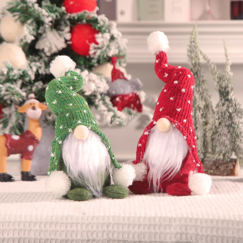 Christmas Faceless Gnome Plush Doll, Soft Knitted Hat Tomte Elf for Xmas Gift, Family Holiday Party Home Table Decor
Christmas Faceless Gnome Plush Doll, Soft Knitted Hat Tomte Elf for Xmas Gift, Family Holiday Party Home Table Decor