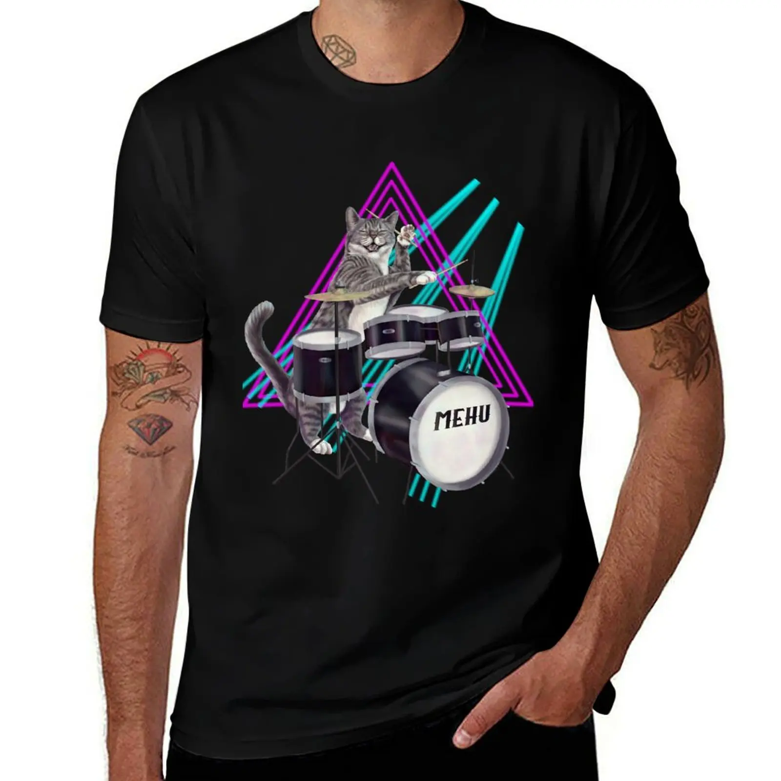 Cat Drummer - Rock band kitty playing the drums T-Shirt new gifts and t-shirts vintage anime shirt mens graphic t-shirts
Cat Drummer - Rock band kitty playing the drums T-Shirt new gifts and t-shirts vintage anime shirt mens graphic t-shirts