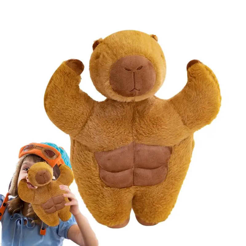 Capybara Toy Cute Stuffed Toy Super Soft Capybara Pillow Home Decor 38cm Animal Doll Plush For Sofas Beds Dorms Homes Chairs
Capybara Toy Cute Stuffed Toy Super Soft Capybara Pillow Home Decor 38cm Animal Doll Plush For Sofas Beds Dorms Homes Chairs
