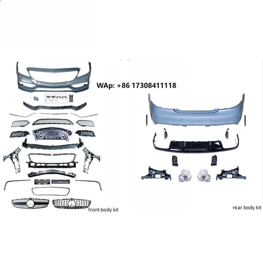 Automobiles Body Parts Facelift Car Bady Kit Upgrade Set Front Bumper Rear Bumper Grille GT TI CLS Class W218
Automobiles Body Parts Facelift Car Bady Kit Upgrade Set Front Bumper Rear Bumper Grille GT TI CLS Class W218