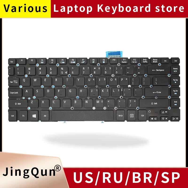 Replacement US/RU Laptop Keyboard For ACER Aspire M5-481G M5-481PT M5-481PTG M5-481T M5-481TG Travelmate X483 X483G Z09
Replacement US/RU Laptop Keyboard For ACER Aspire M5-481G M5-481PT M5-481PTG M5-481T M5-481TG Travelmate X483 X483G Z09